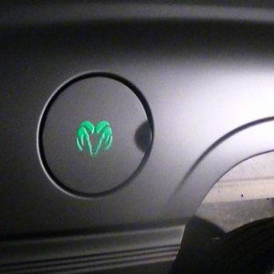 Fuel door done, it's honestly better looking than my 9000p camera can capture.