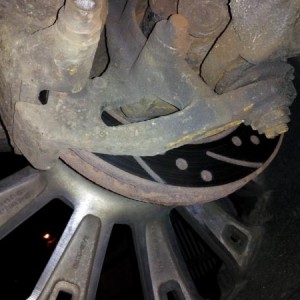 Cross drilled rotors