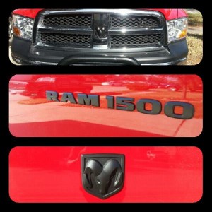 I used Plasti Dip to blackout my emblems. Pretty easy to do actually.