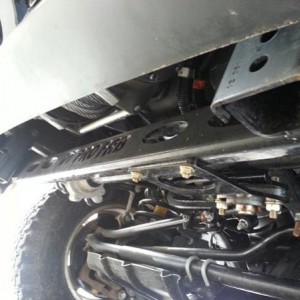DT Profab steering brace. Adds protection to the smart bar as well.