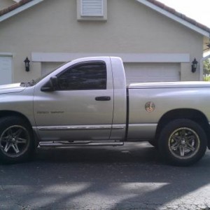 side view