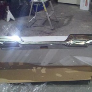 New Dual Exhaust Rear Bumper