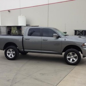 4 inch Rancho suspension test lift for 2013. Completed by Rancho Long Beach research and development team. Fit great and rides perfect. Thanks to Dann