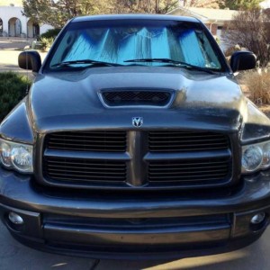 Black grill maybe?