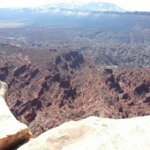 View from the top of the world.....trail
