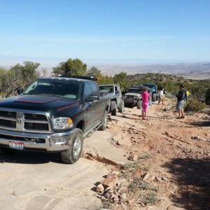 Top of the world trail. Only full size in the group.