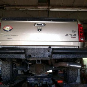 Rear bumper