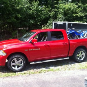 2012 Ram 1500 + 2003 Yamaha Raptor 660