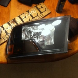 Painted Head Lights