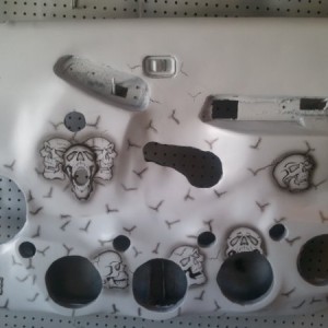 AIRBRUSHING DOOR PANEL