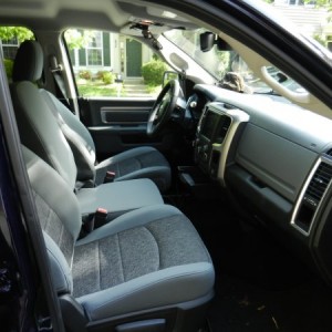 Interior. Love having the third seat in the middle.