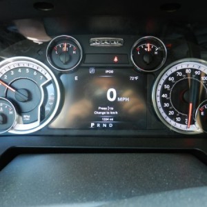 Gauge cluster