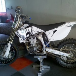 yz450f new plastics
