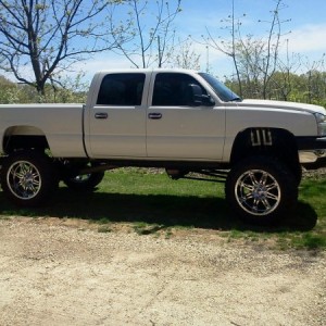 my buddy's Duramax. ****.