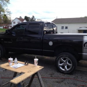 Rear done front still leveled