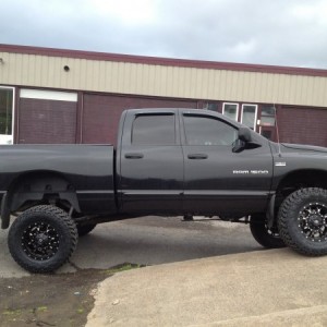Flexed on a loading dock