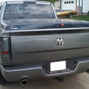 back of truck
