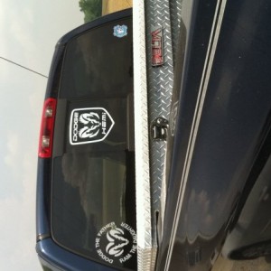 Back window stickers