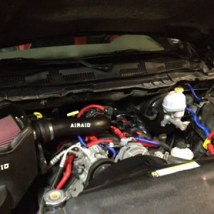 Engine bay PRE NITROUS