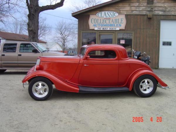 039 Second rolling chassis 34 Ford Street Rod I built for a friend in Wellsboro Pa