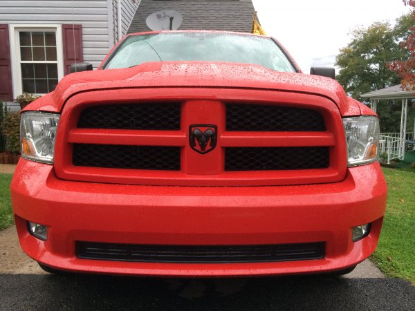 06 - Added body colored inserts to bring out the "Ram".