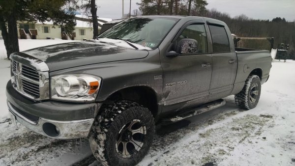 07 ram snow
