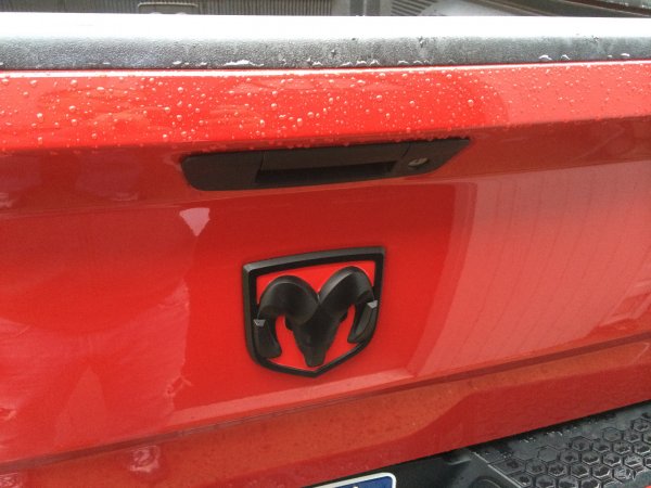 08 - Added body colored inserts to bring out the "Ram".