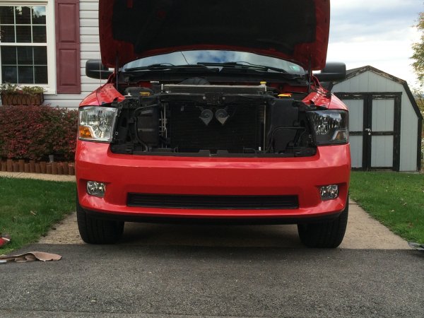 10 - Black-wall headlight install.