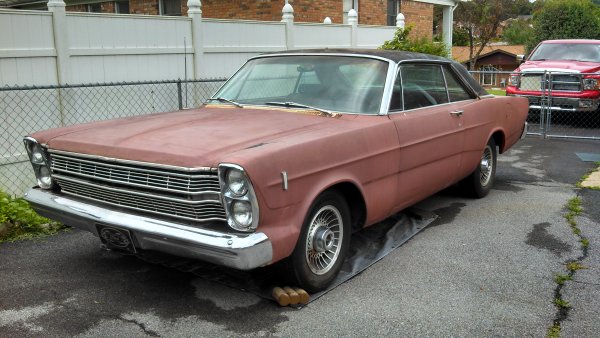 1966 Ford Galaxie 500 Hardtop. 289/C6. I'm the second owner. It's a work in progress.