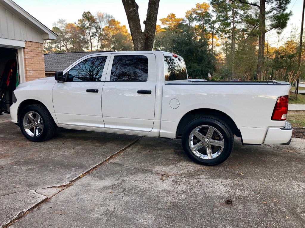 2" Drop w/ 295/50/20 Tires
