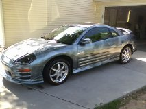 2000 Eclipse with marbolized paint