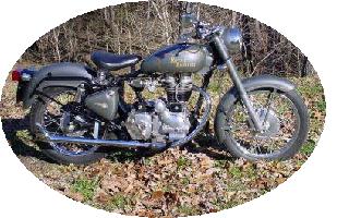 2000 Royal Enfield Bullet 350. Fun bike to ride.