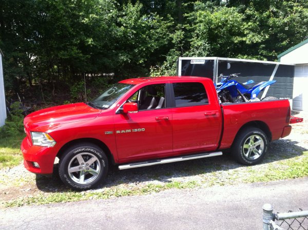 2012 Ram 1500 + 2003 Yamaha Raptor 660