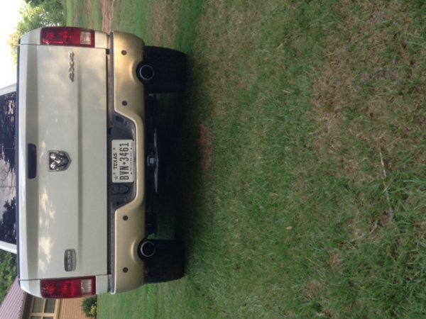 2012 Ram rear