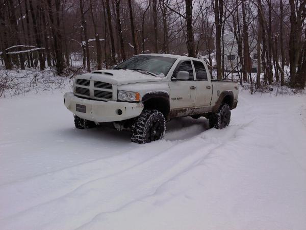 3 foot of snow