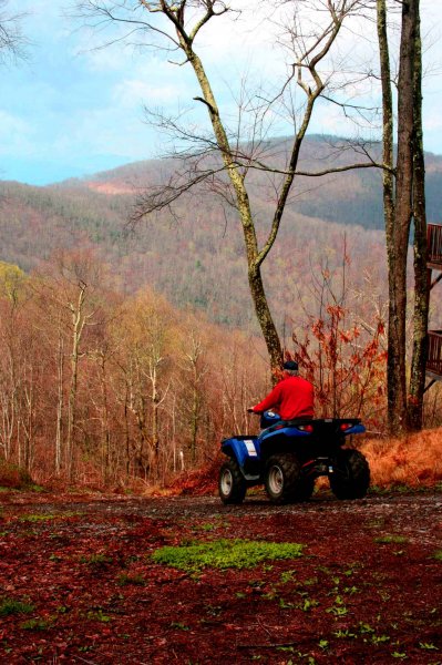 4 wheeling in the fall