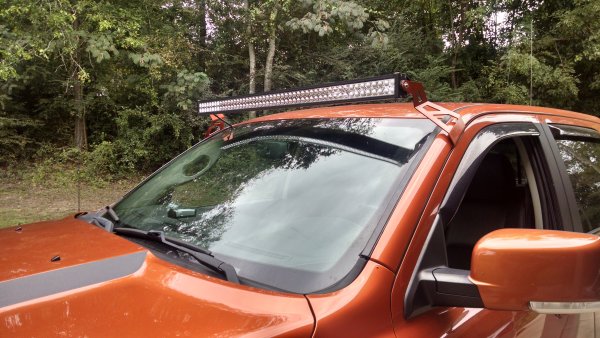 52" LED Bar  installed