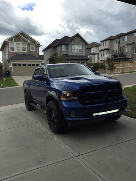 Added the 30" curved LED light bar