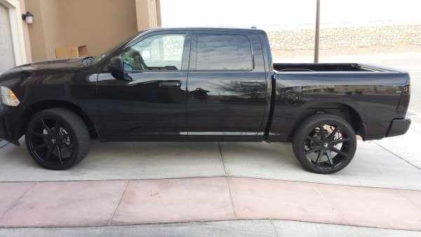 Added vht painted tails. Oh and cant forget the 13" mini black antenna.