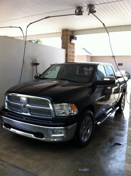After a quick wash
