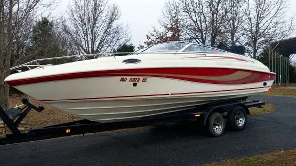 Another view of my boat befor wrapping it