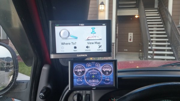 AutoMeter Pillar Pod, Edge CTS2, Garmin GPS