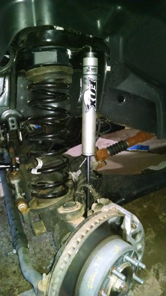 BDS Leveling spacer with new Fox 2.0 Shocks