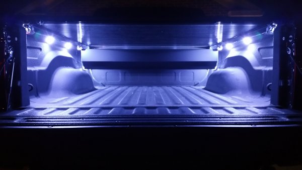 Bed cover and bed lights