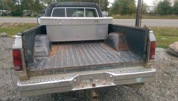 Bed of that '83 Power Ram