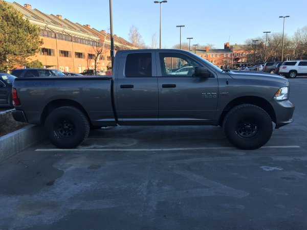 Before the Fender Flares were installed.