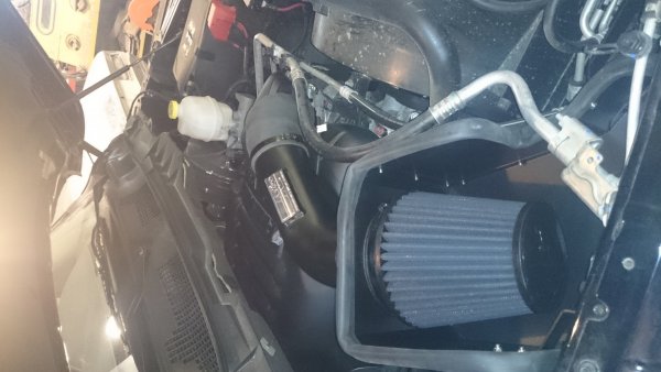 Blackhawk installed.