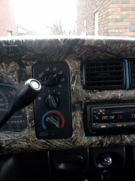 Camo dash.
