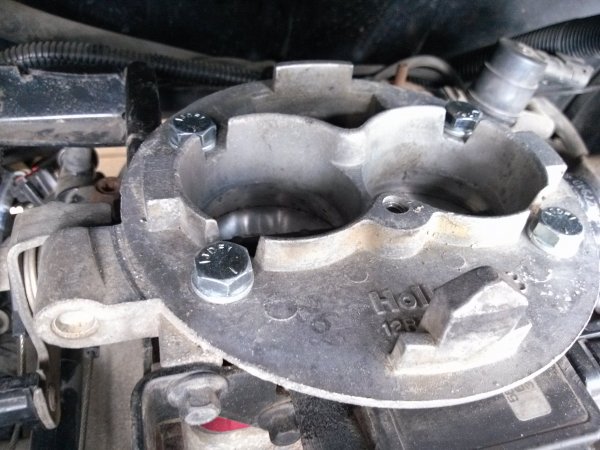 Cleaned throttle body
