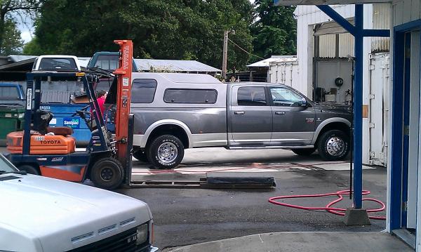 Daughter and I had the new ordered Leer #122 Canopy installed about 4 miles from the dealer ship.